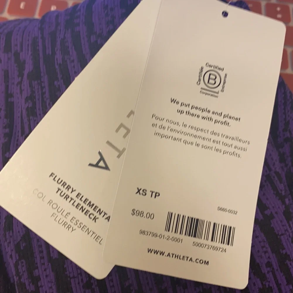Athleta Flurry Elemental Turtleneck